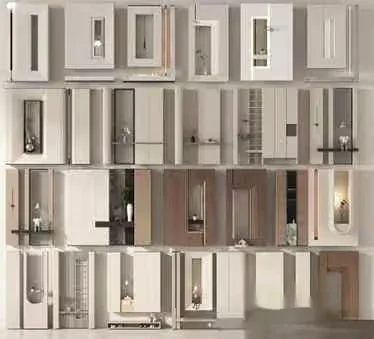 Modern Wall Shelves 3D Model – 14925 – VRAY Render