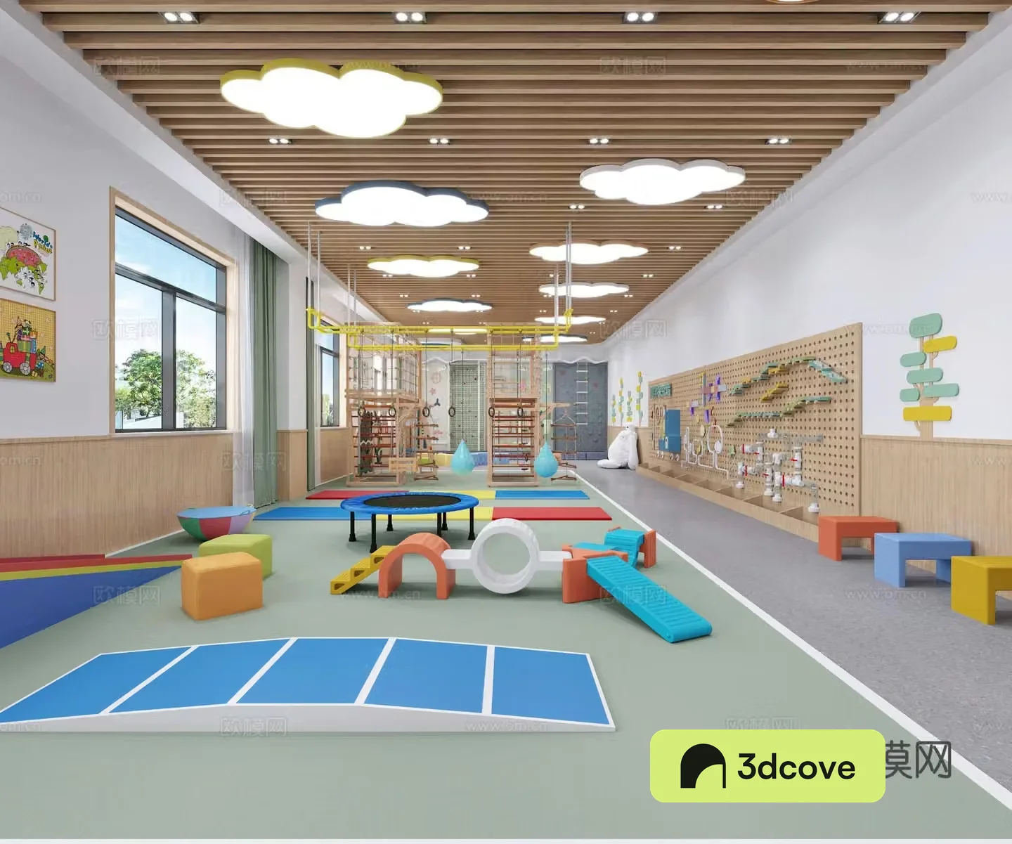 Kindergarten activity room