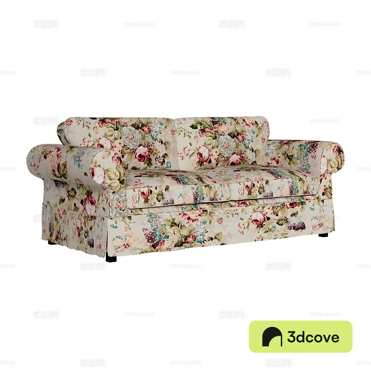 American double sofa