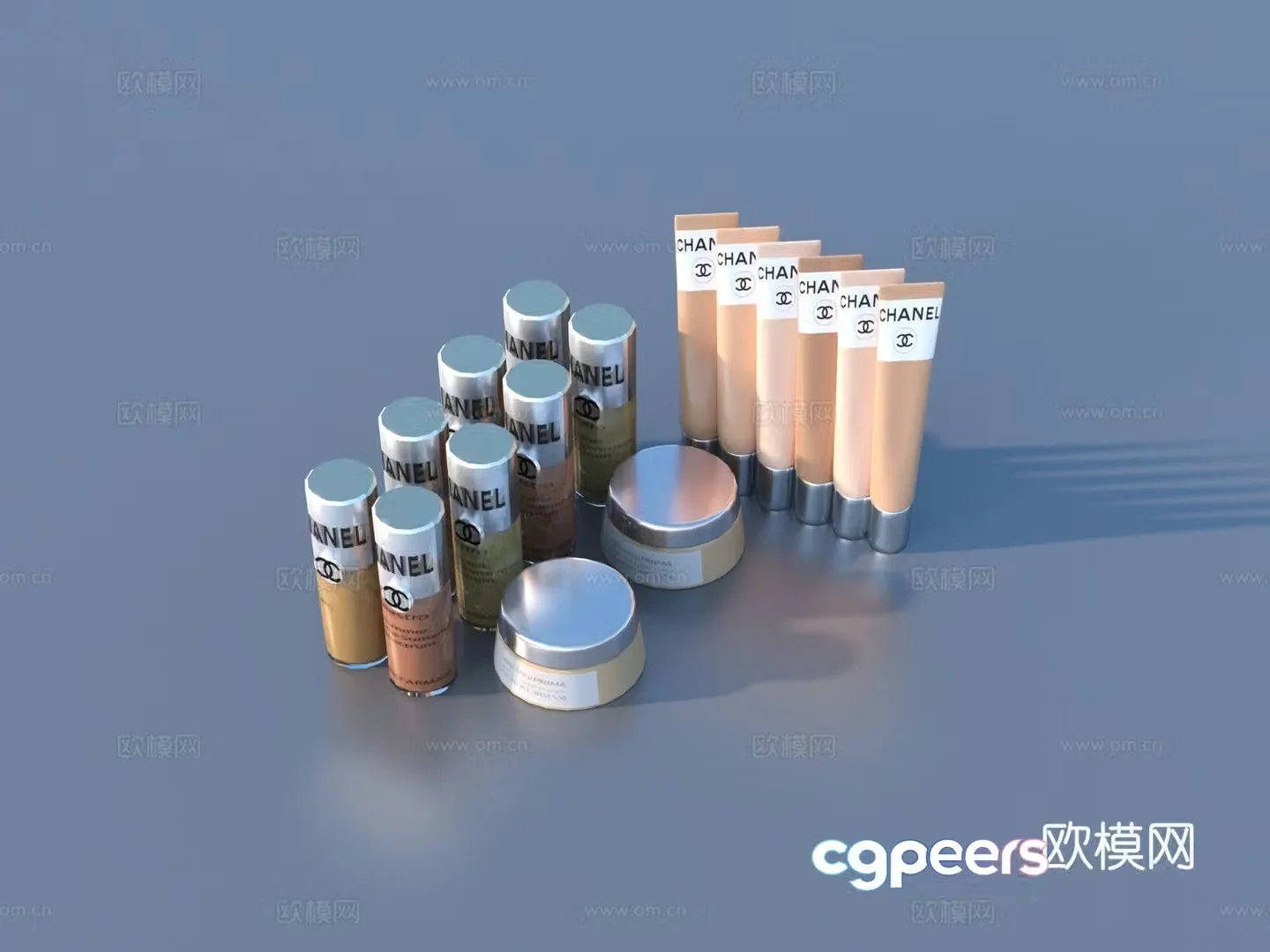 Cosmetics Ornaments Daily necessities 3D model
