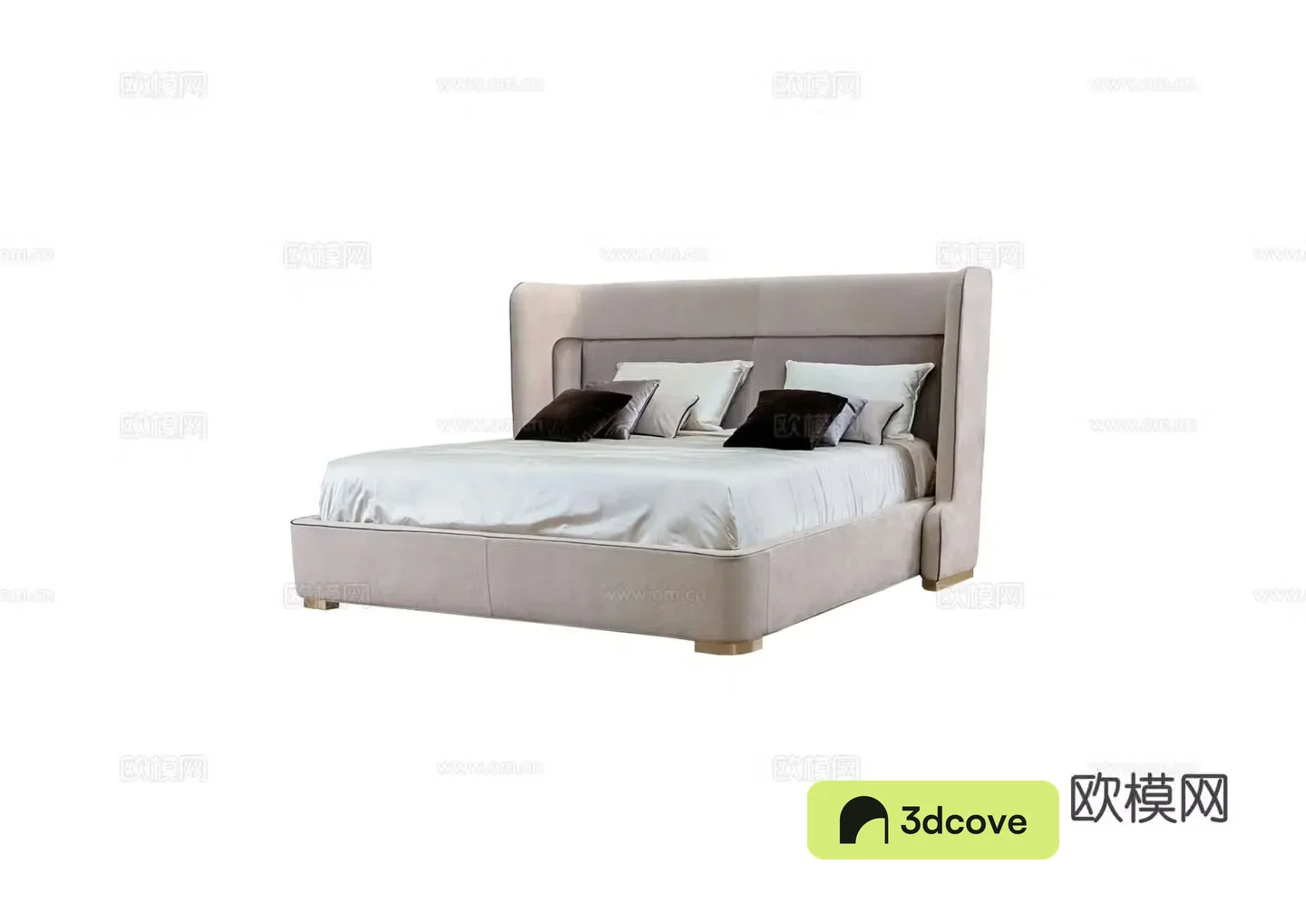 TURRI NOIR Double Bed