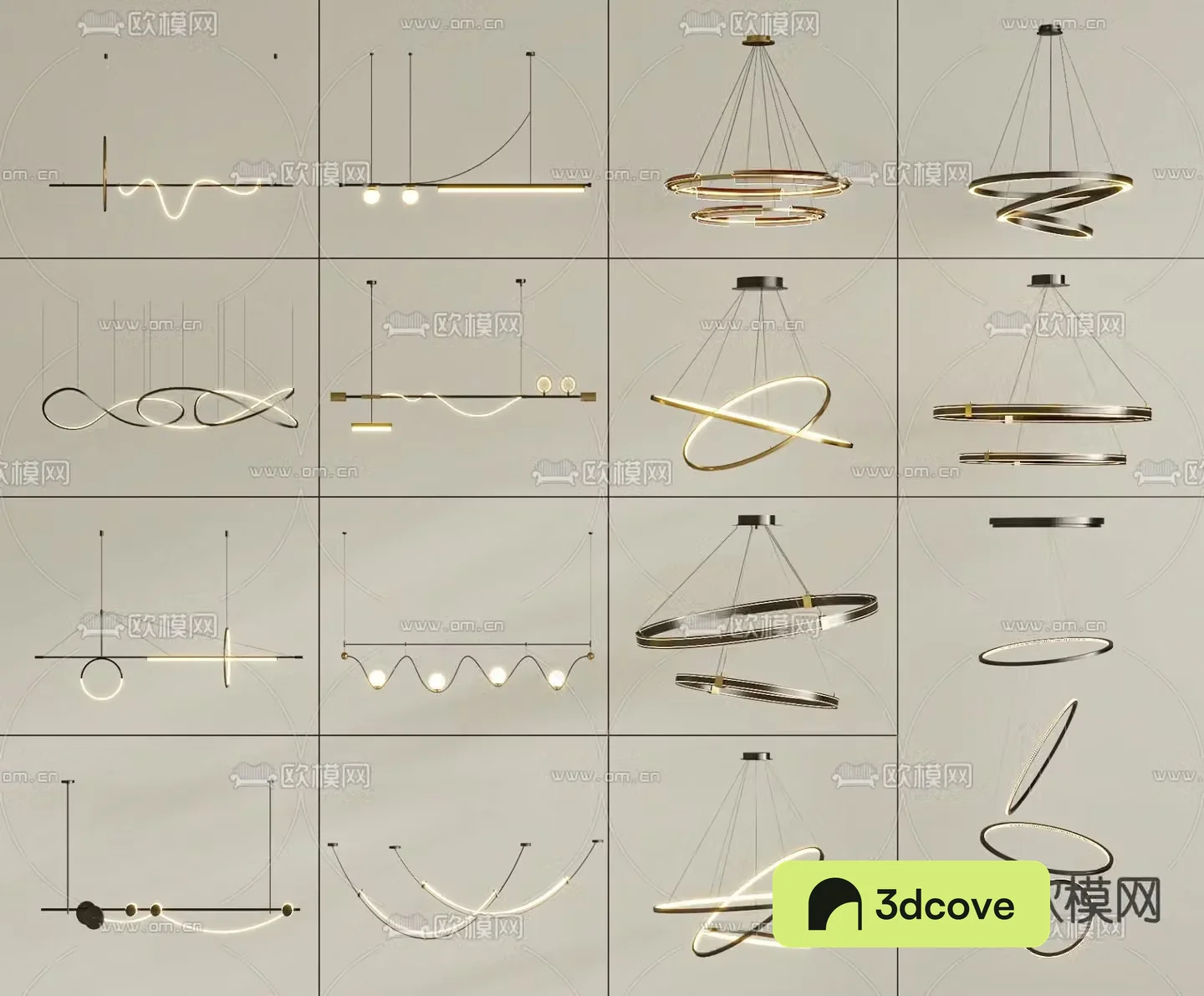 Light luxury chandelier art chandelier