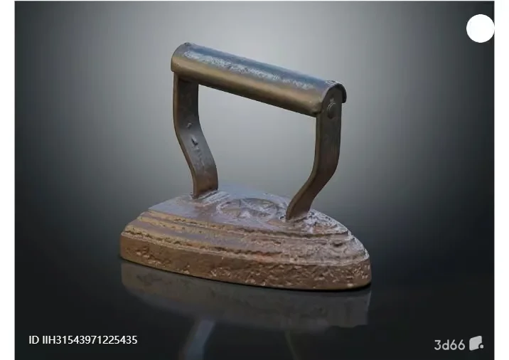 Rusty Iron 3D Model – 3376 – VRAY Render