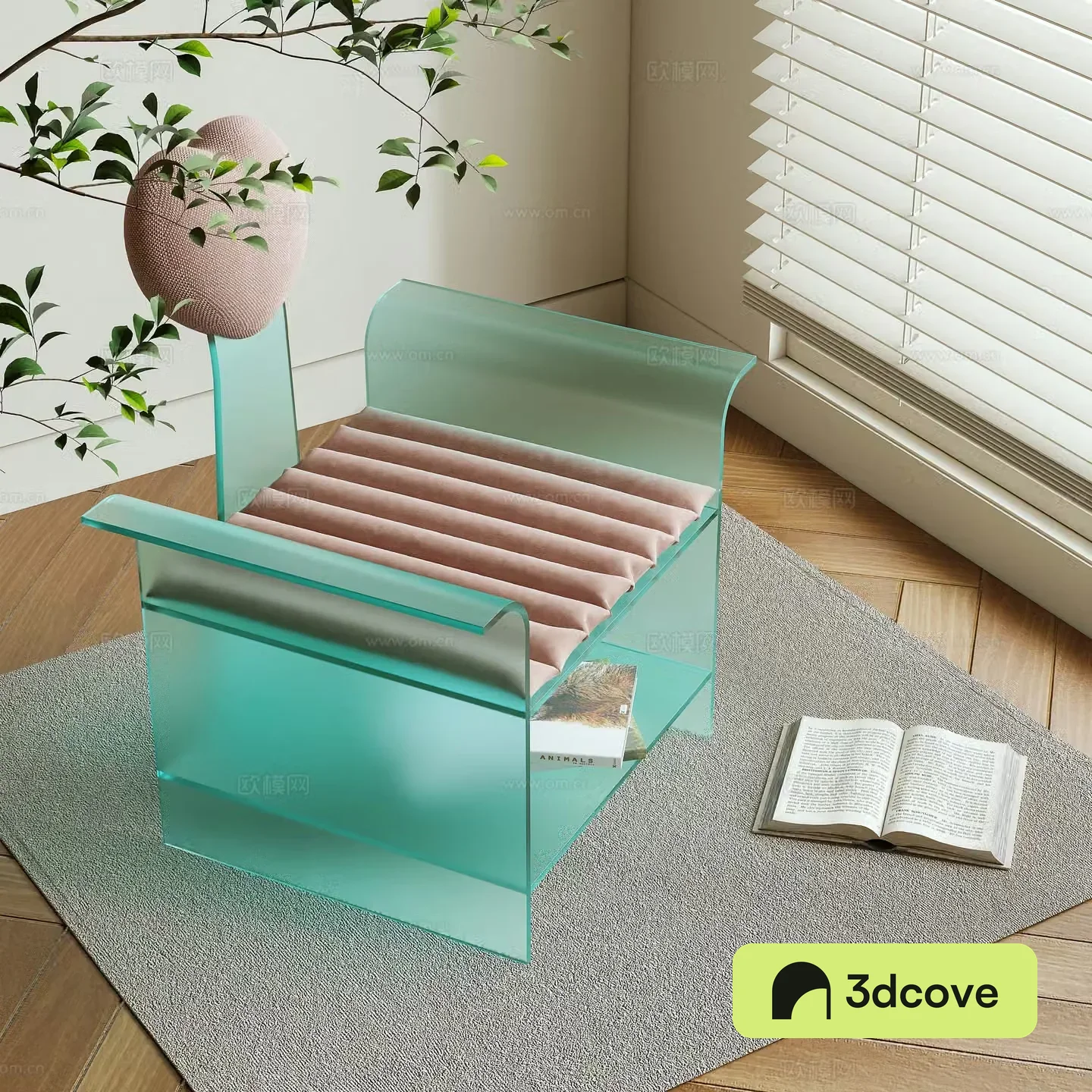 Modern casual chair Acrylic chair