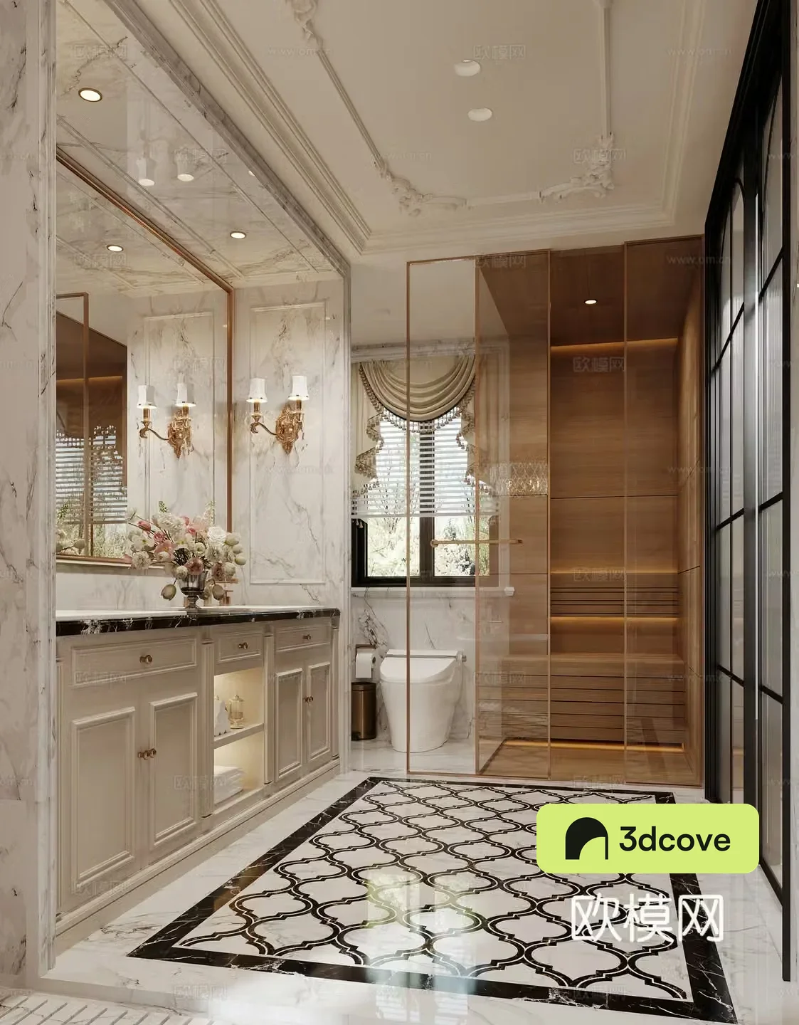 French bathroom
