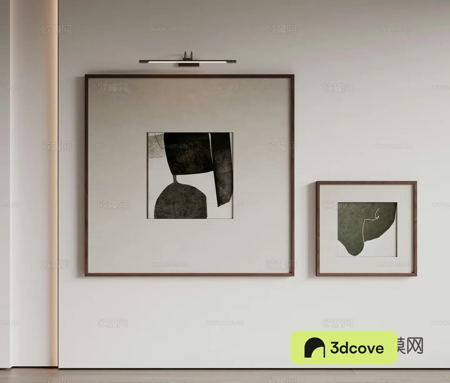 Modern minimalist decorative paintings Waviva medieval style hanging paintings cream style decoration paintings Italian style hanging paintings black and white
