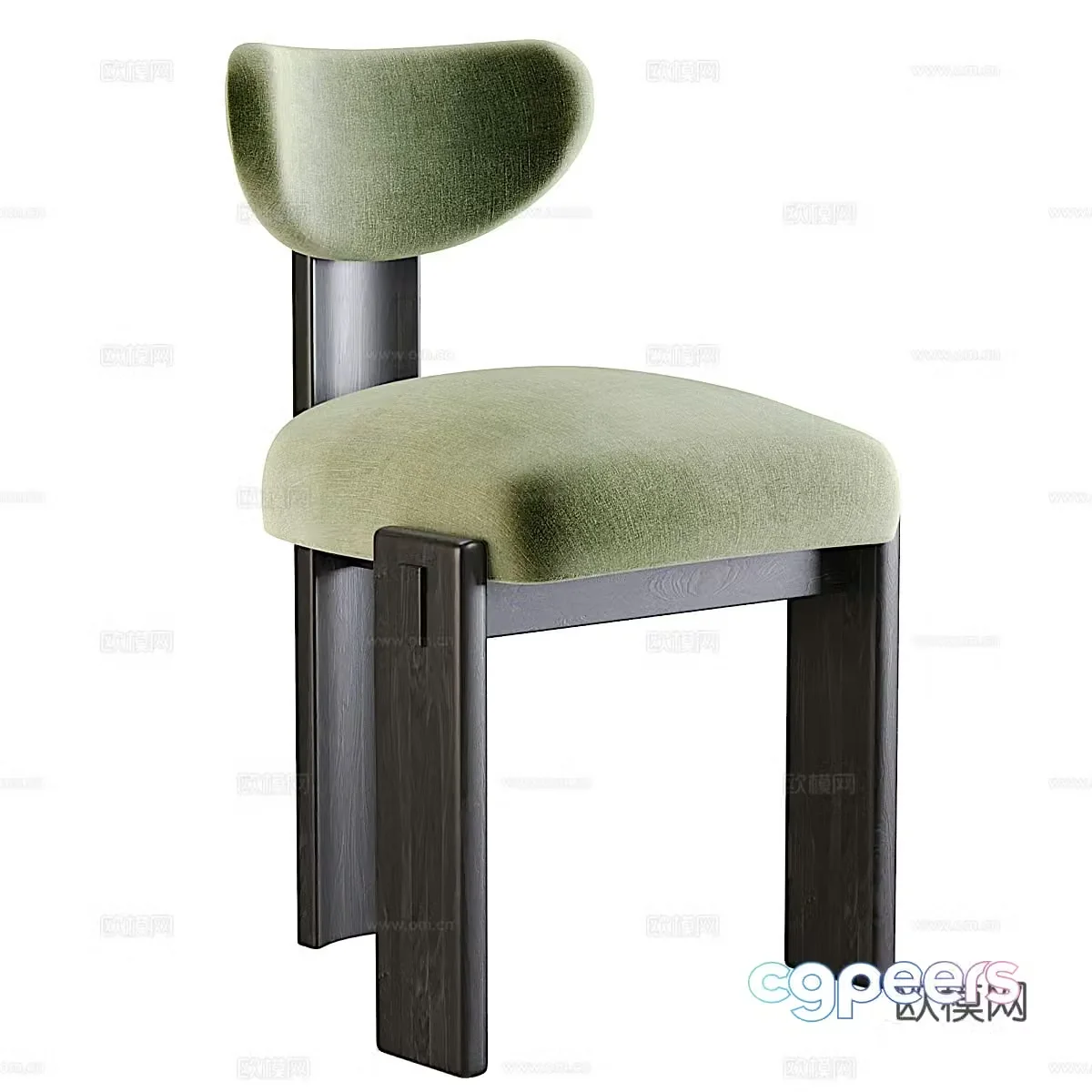 Single chair 3d model