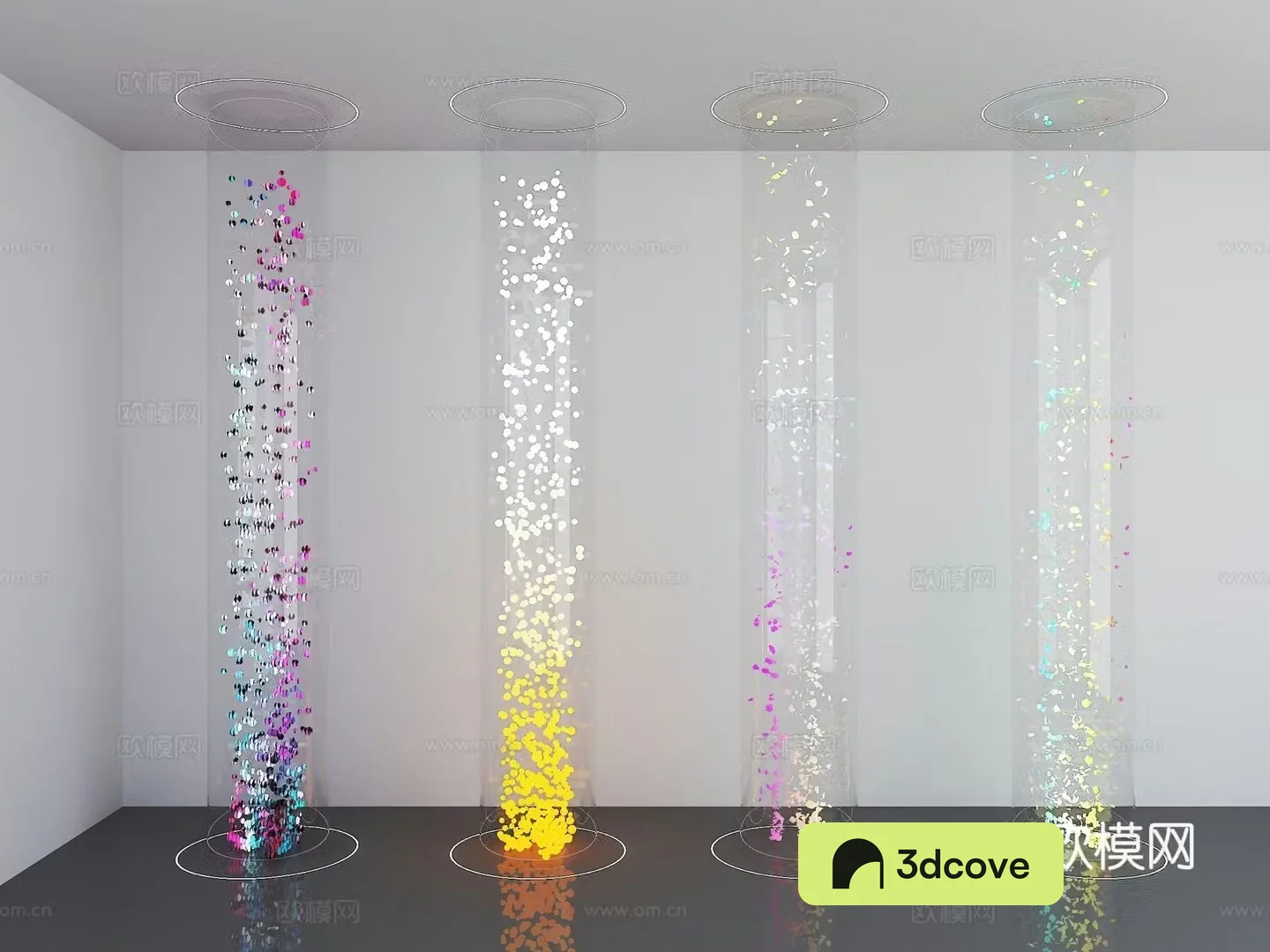 Modern pillars Technology pillars Stained glass pillars Carbon drum pillars Exhibition hall pillars Shopping mall