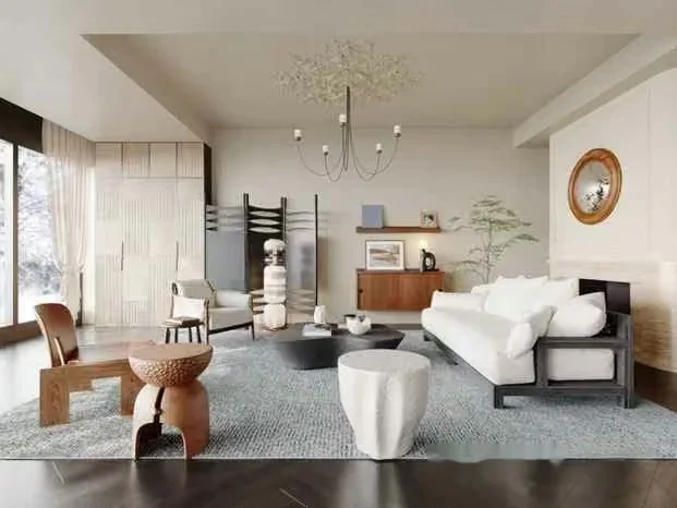 Modern Living Room 3D Model – 2073 – CORONA Render