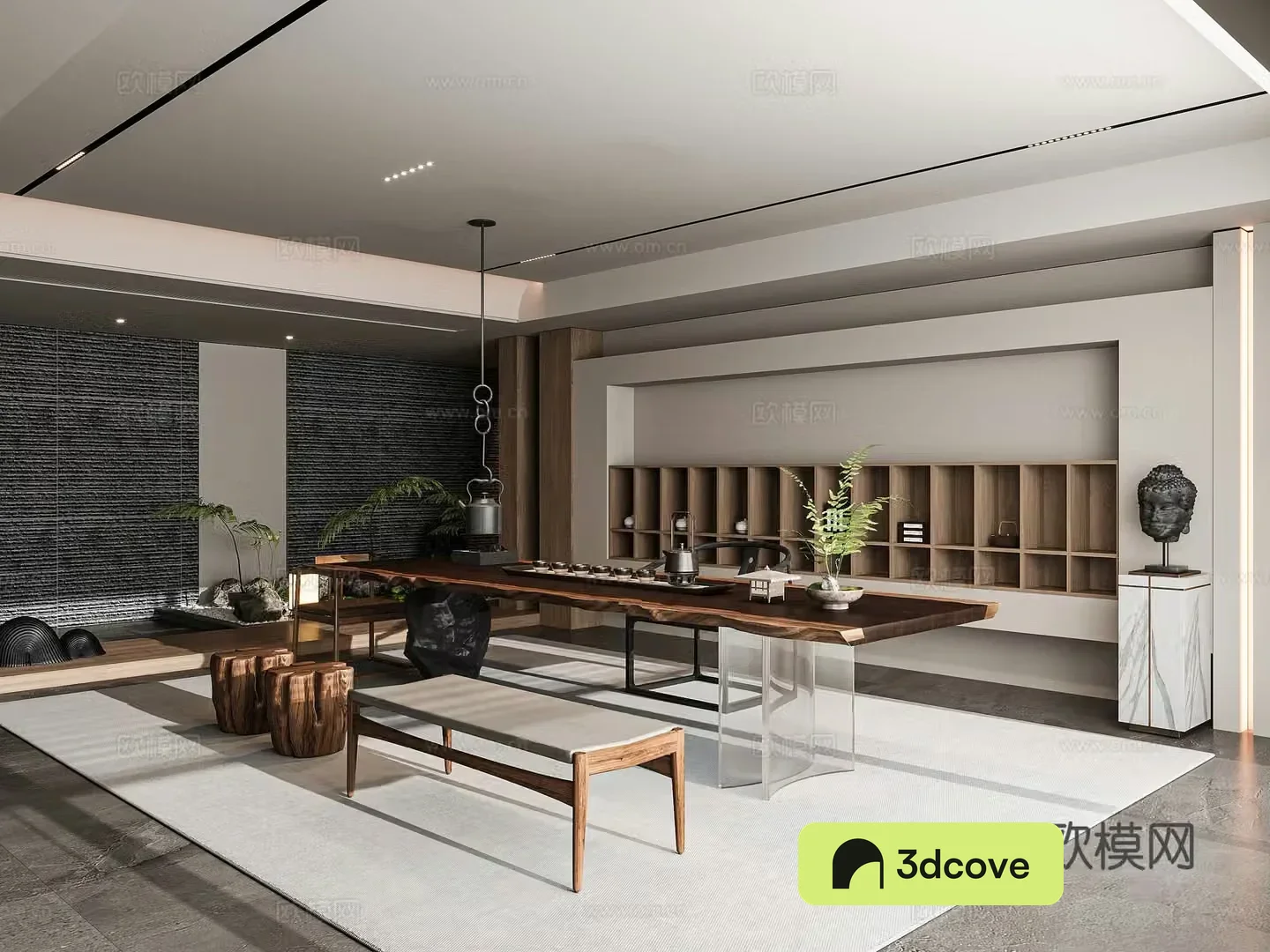 New Chinese tea room