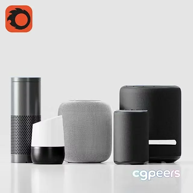 3ds Max Free – Home Speakers
