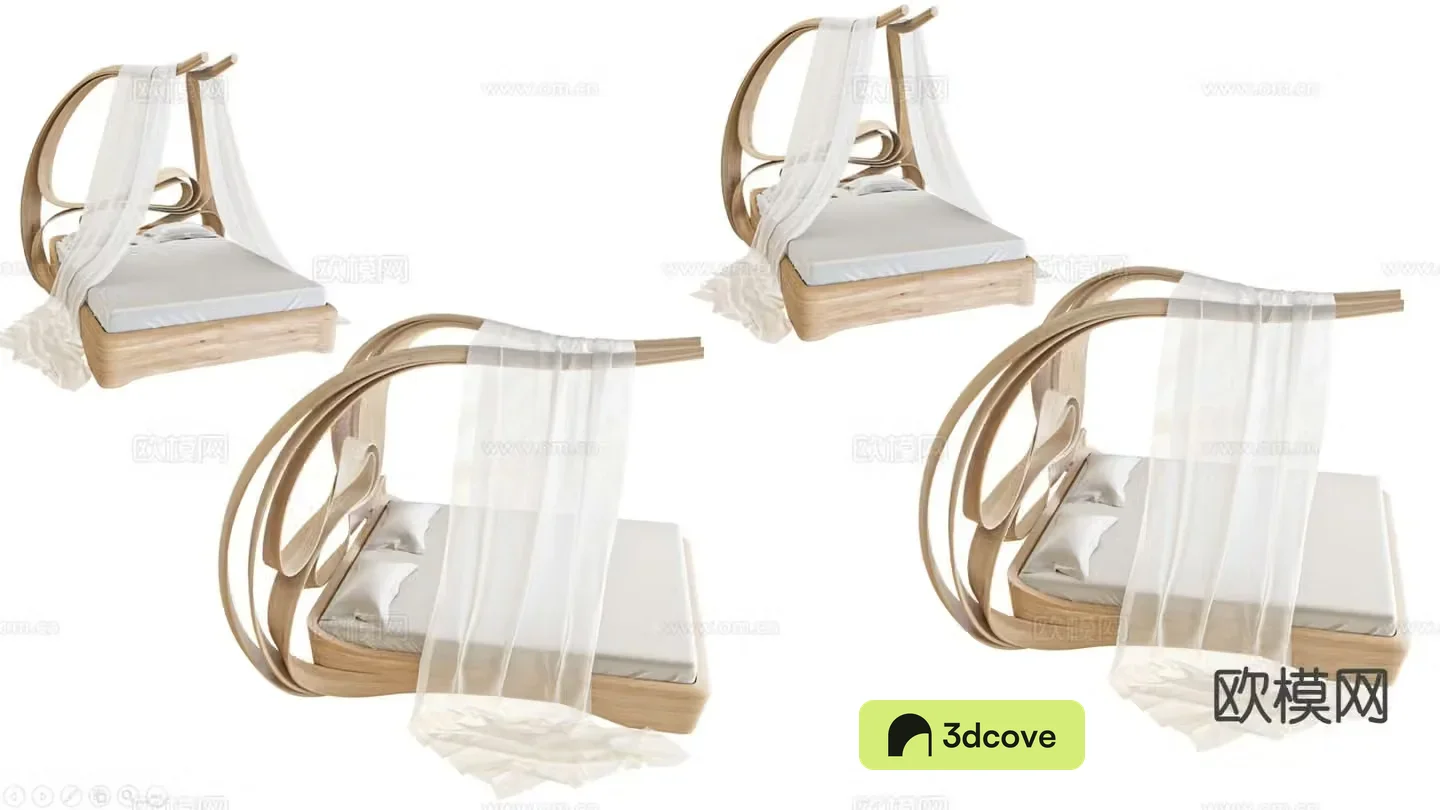 American style queen bed double bed mosquito net bed