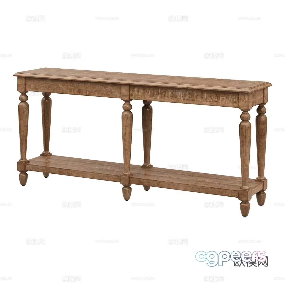 American simple porch side cabinet side cabinet simple side cabinet decorative side cabinet wooden side cabinet 3D model