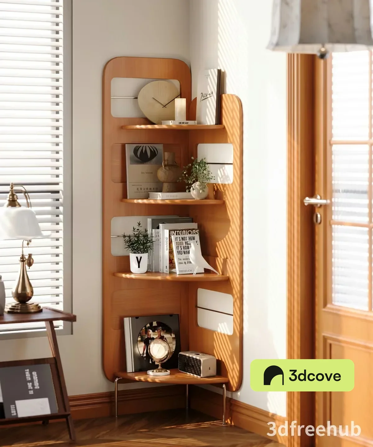 Modern Wooden Shelf