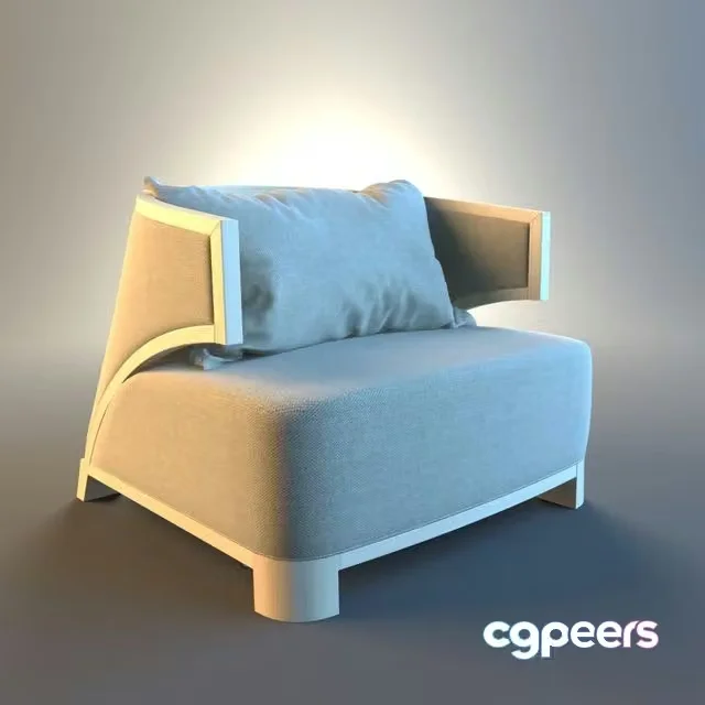 3ds Max Free – Chair VILLA Costantini Pietro Generale 2012 9167L