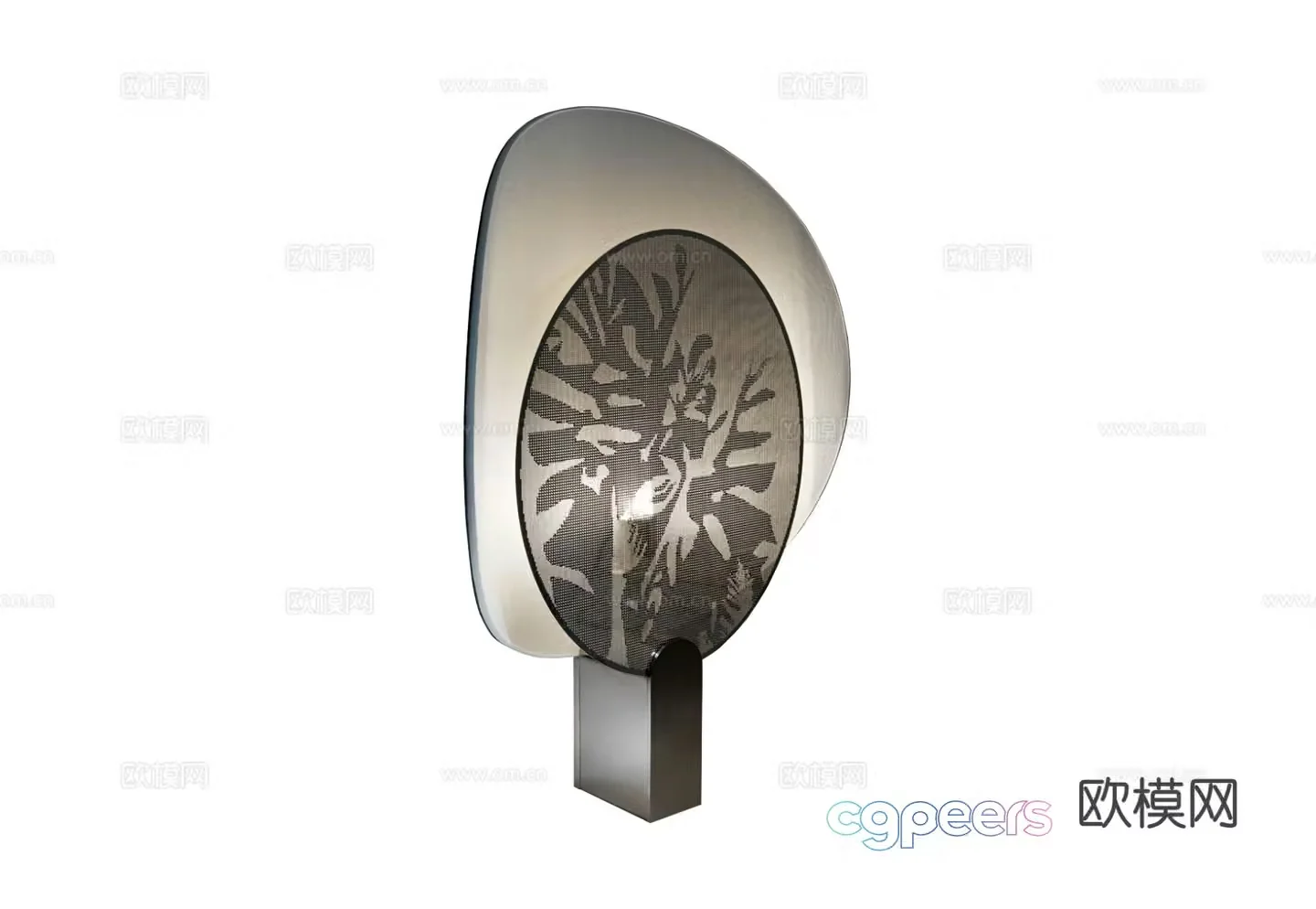 Visionnaire Akira desk lamp 3d model