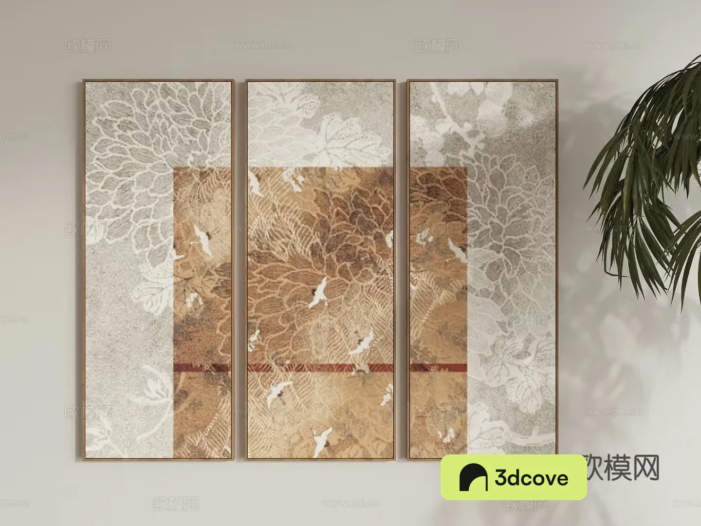 Combination hanging painting
