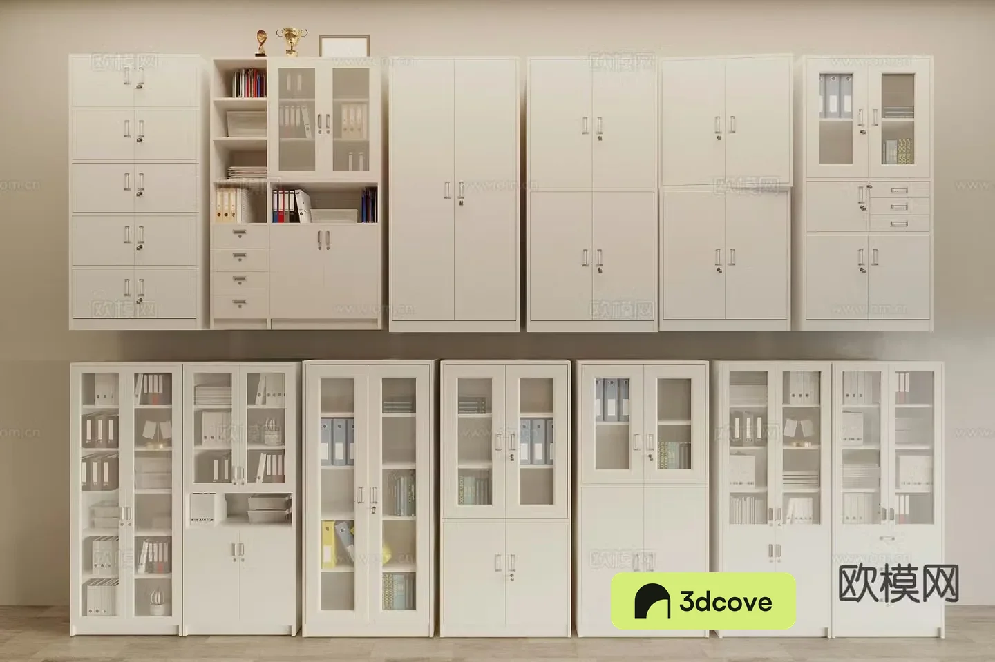 Modern filing cabinet information cabinet