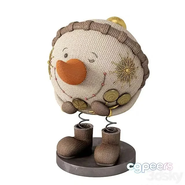 3ds Max Free – snowman