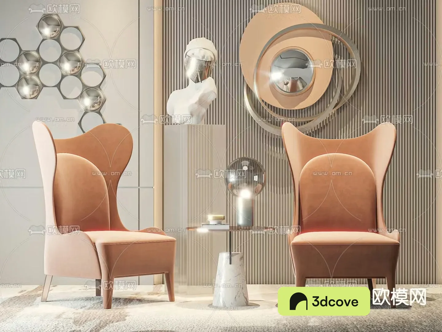 Sofa chair leisure chair table