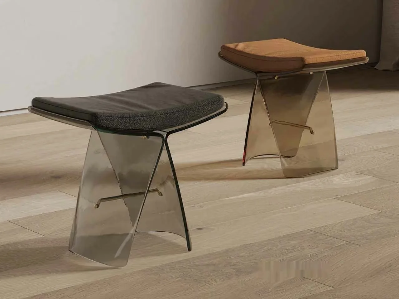 Transparent Stools 3D Model – 3548 – VRAY Render