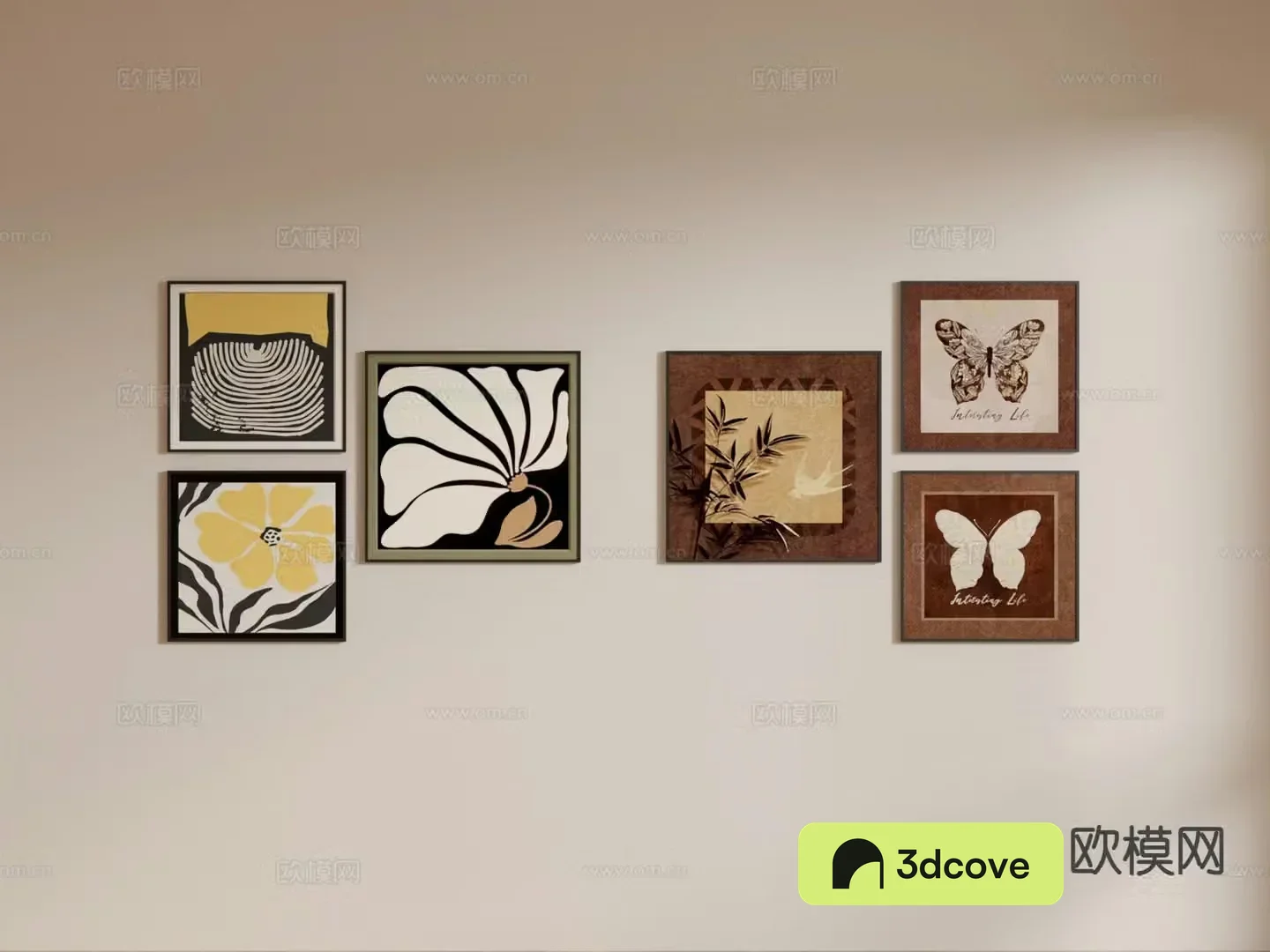 Medieval style decorative painting retro painting hanging painting