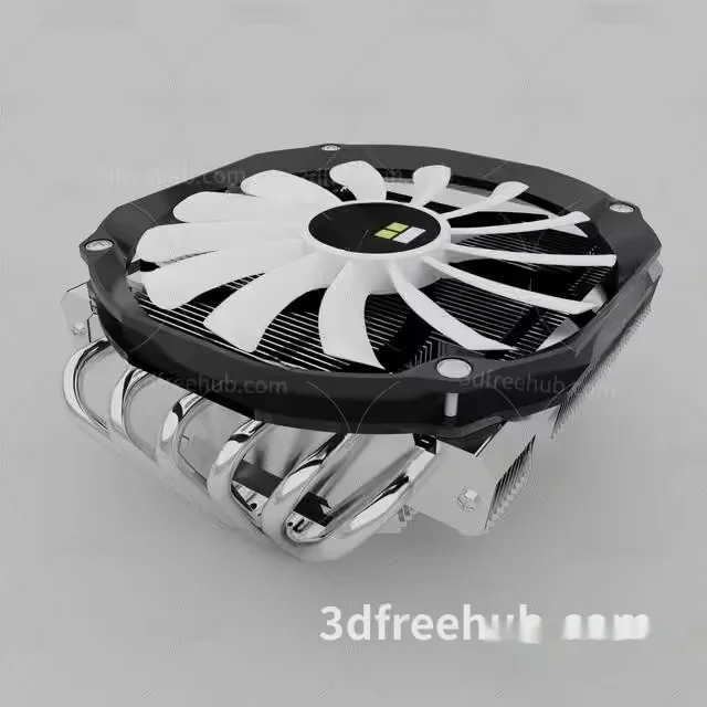 A Computer Fan 3D Model – 21079 – VRAY Render