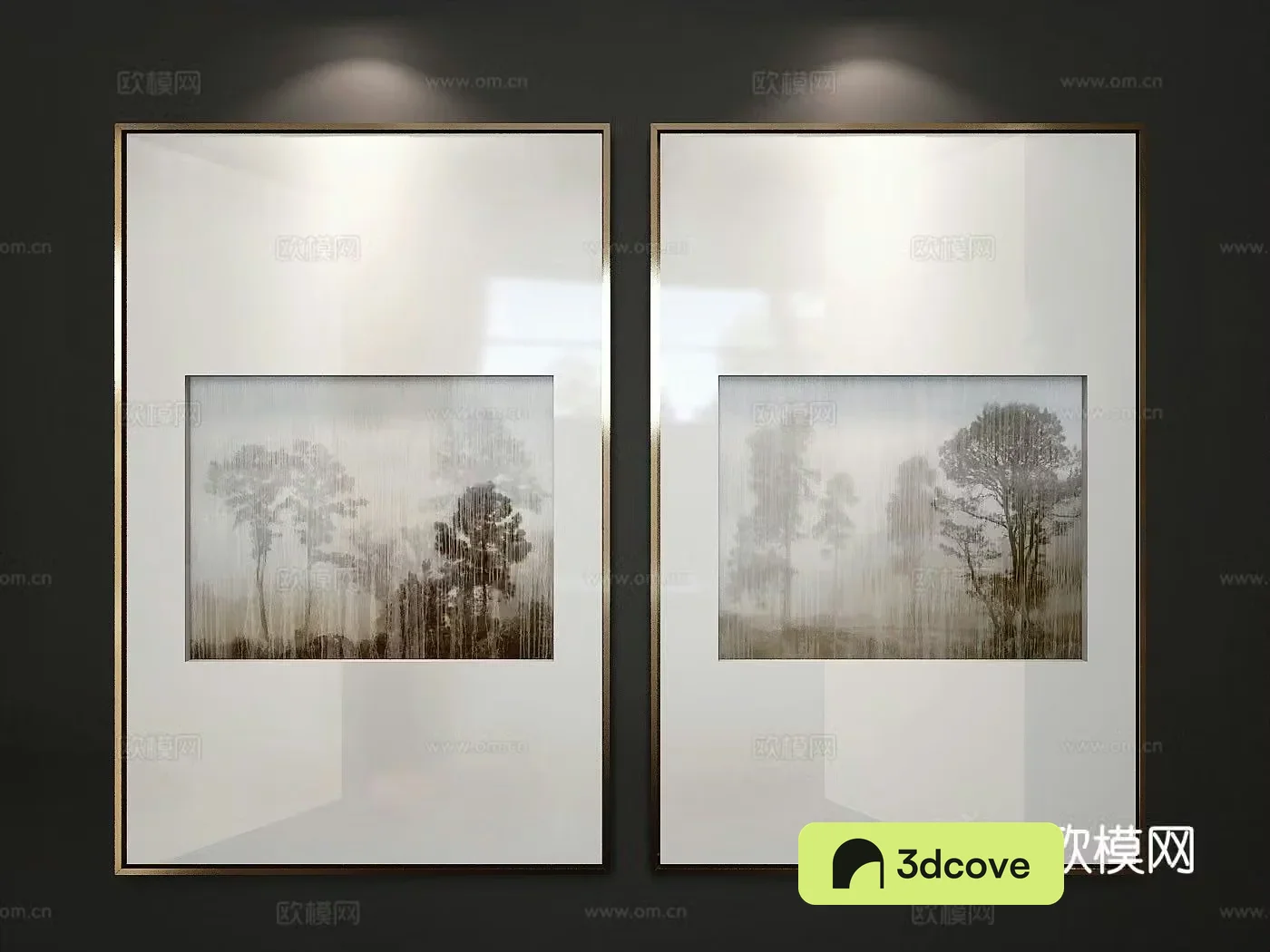 Decorative painting landscape painting hanging painting