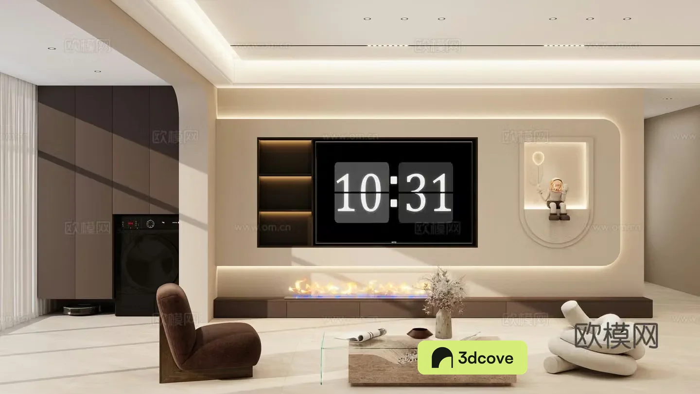 Italian TV background wall
