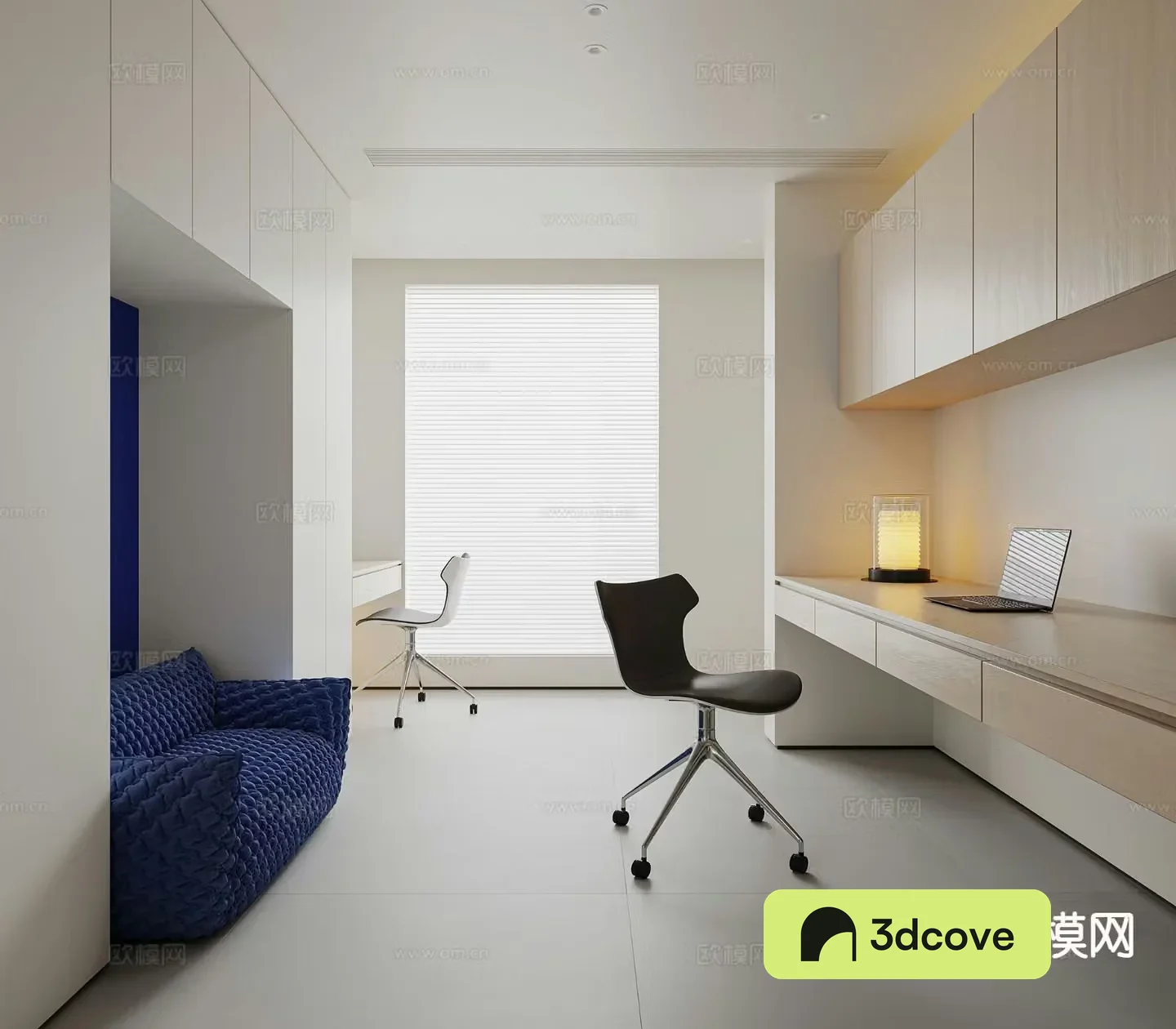 Modern study room