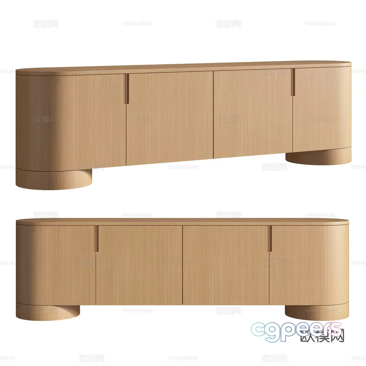 Modern TV cabinet 3d model