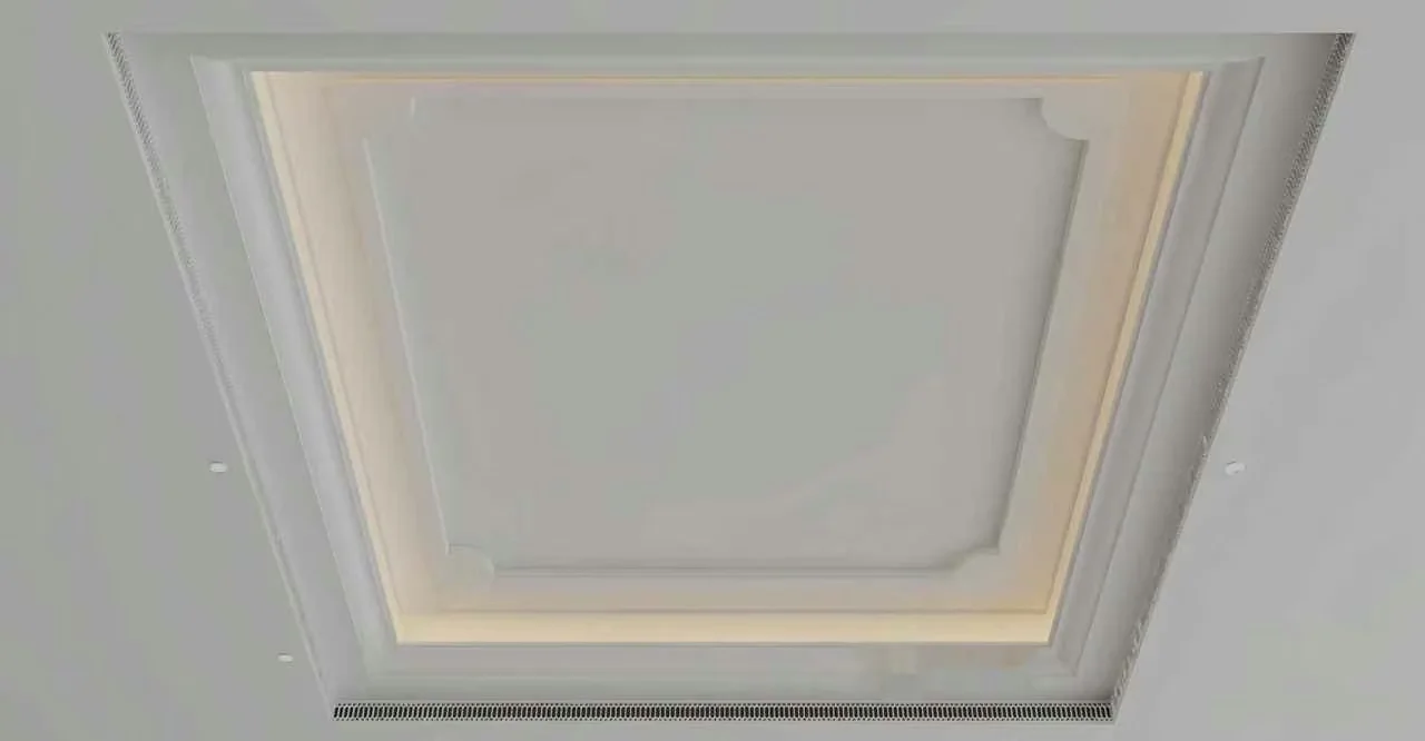 A Square Ceiling Light Fixture 3D Model – 13919 – VRAY Render