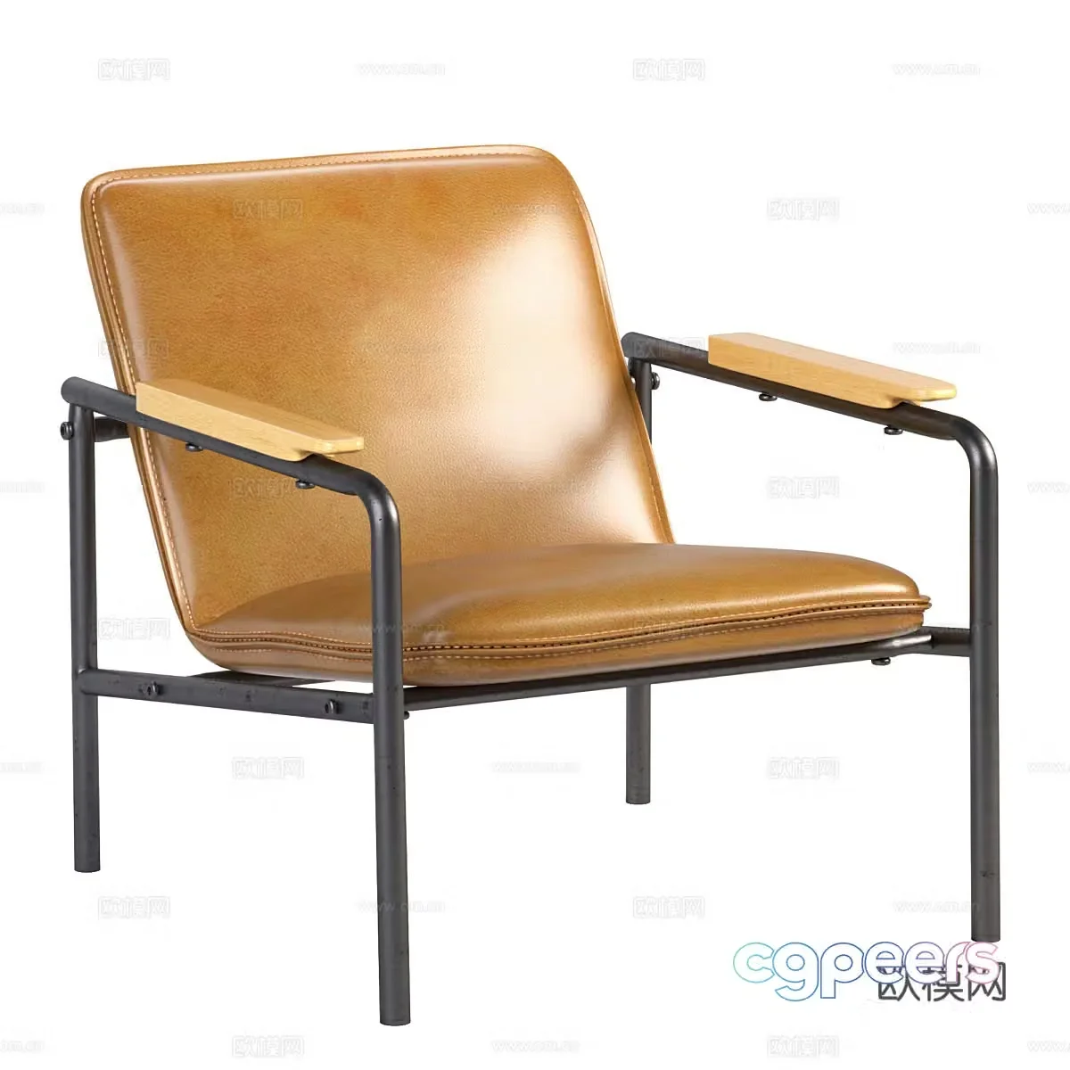 Sofa coffee table combination 3D model