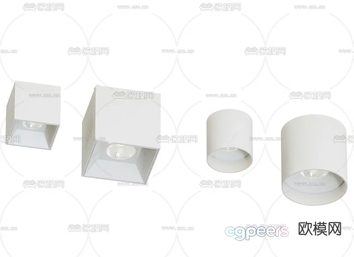 Downlight Spotlight Track Light Model