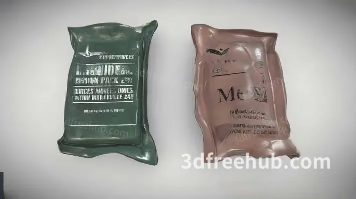 A Pair Of Mres 3D Model – 19375 – VRAY Render
