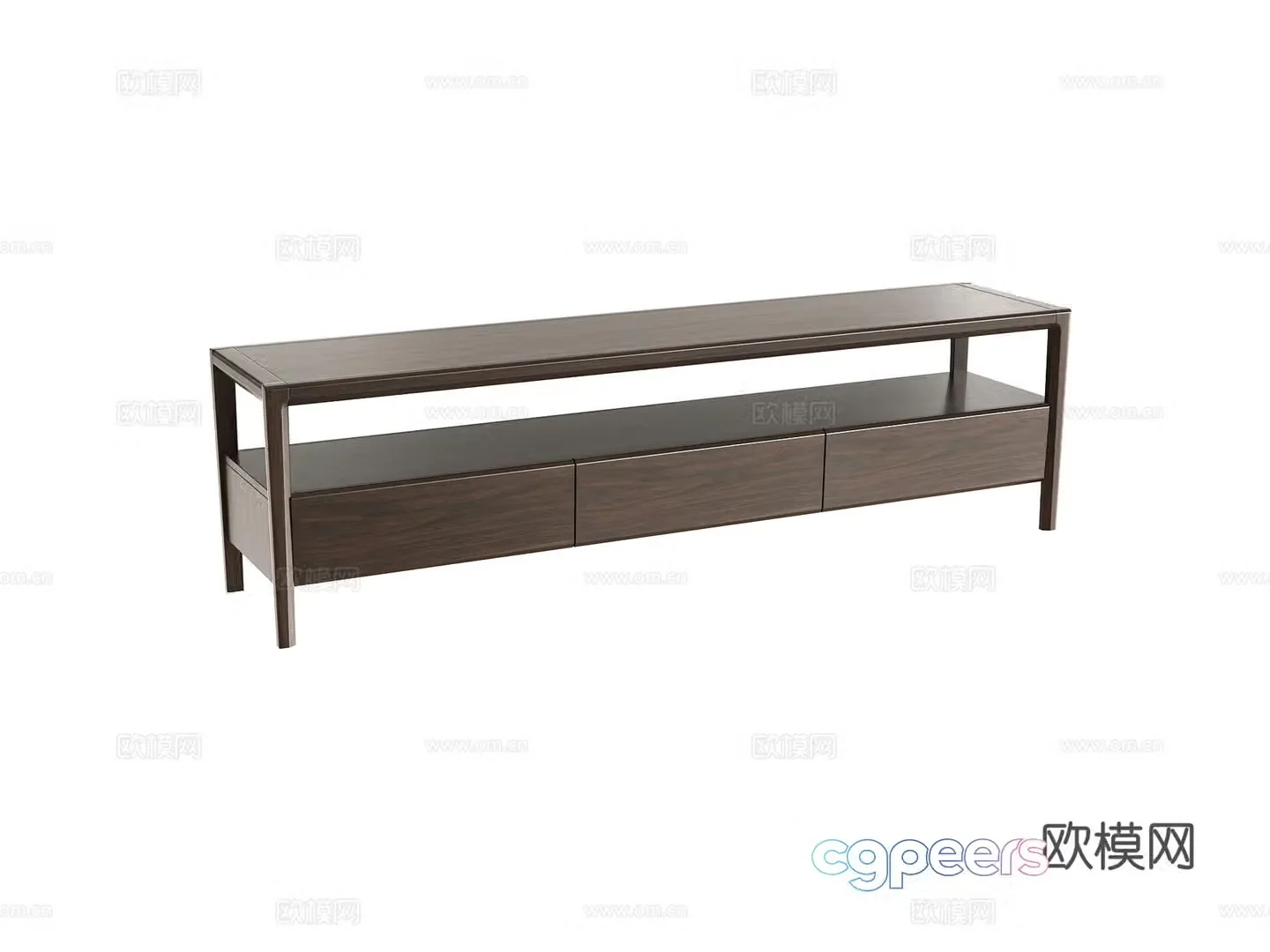 TV cabinet 3d model