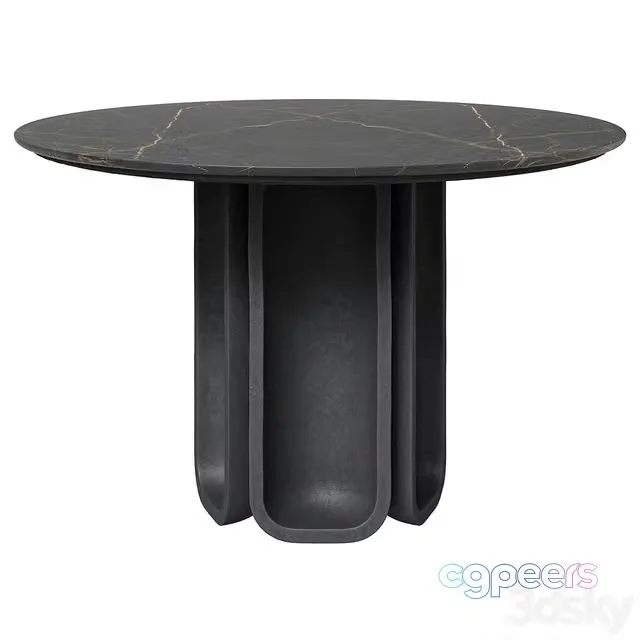 3ds Max Free – CB2 dining table Angeli