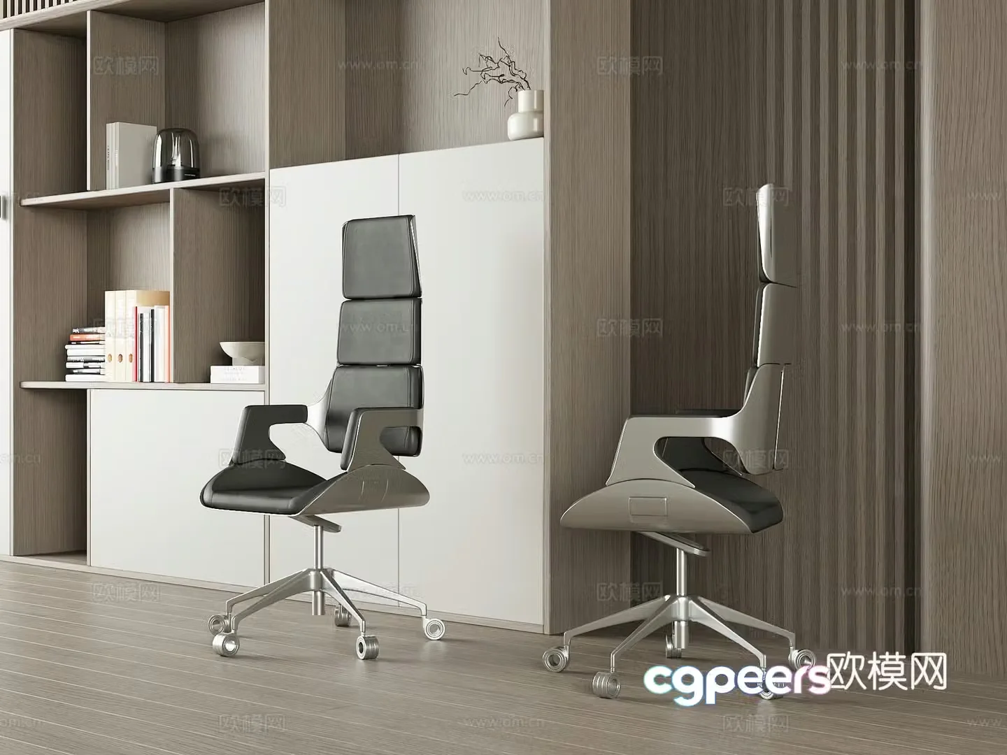 Modern office chair 3d model