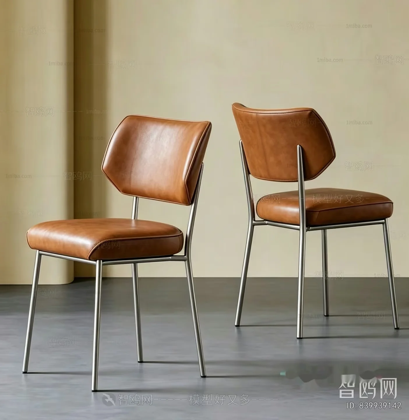 Modern Dining Chairs 3D Model – 14827 – CORONA Render