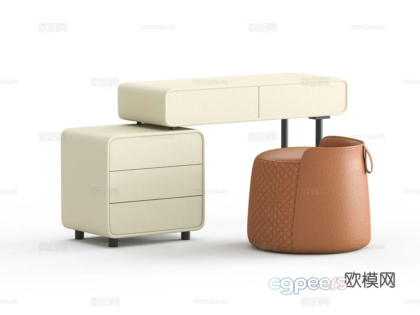 Dressing table 3d model