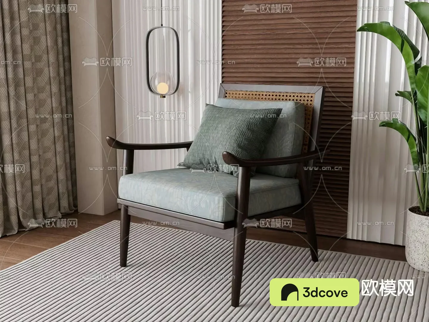New Chinese style chair leisure chair