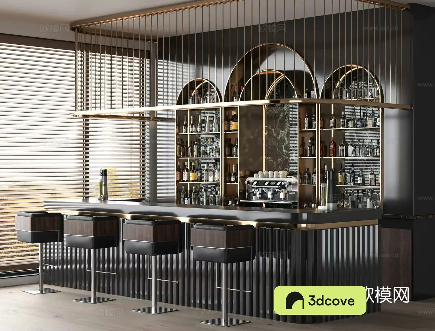 Modern bar