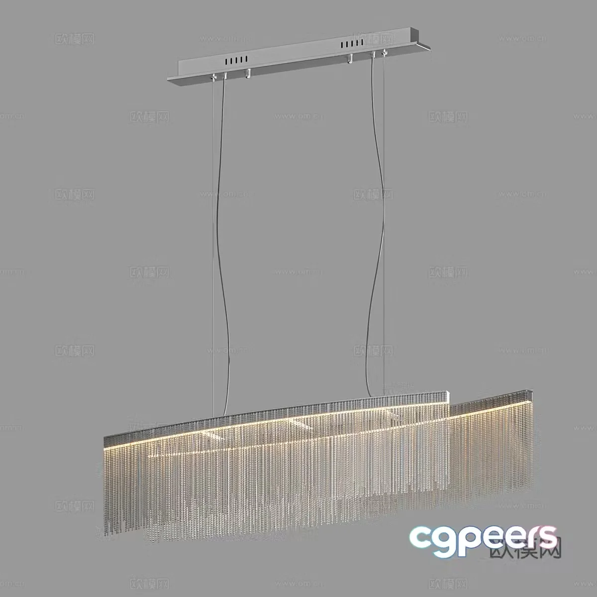 Modern simple chandeliers chandeliers simple chandeliers dining chandeliers living room chandeliers lamps 3D model