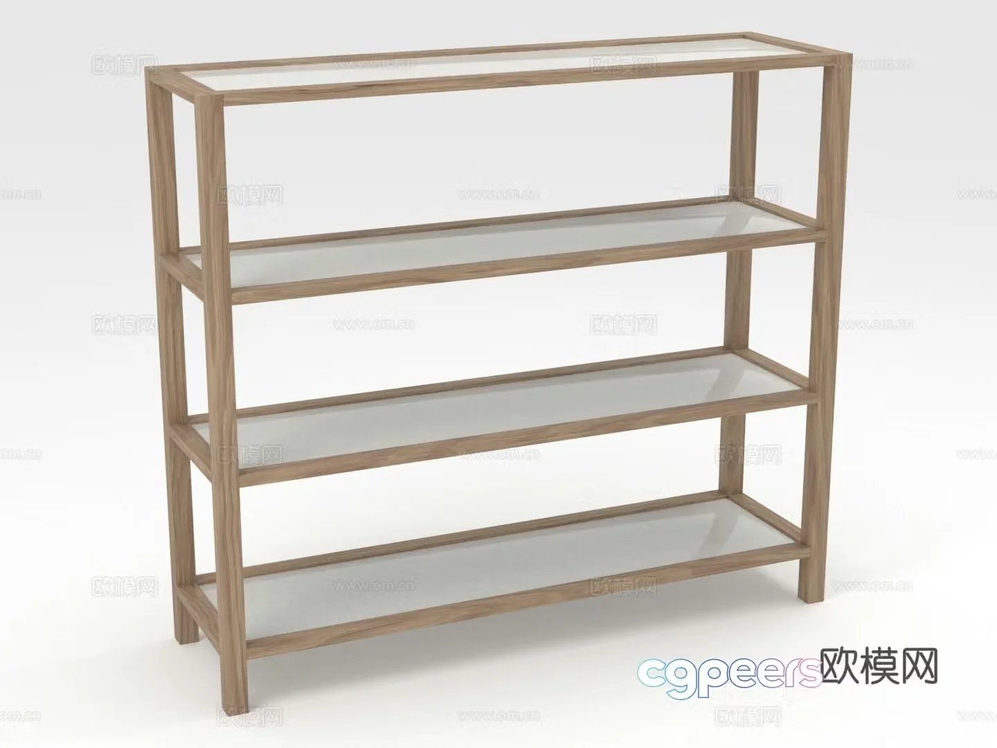 Shelf Bookshelf Display shelf Floor stand 3D model
