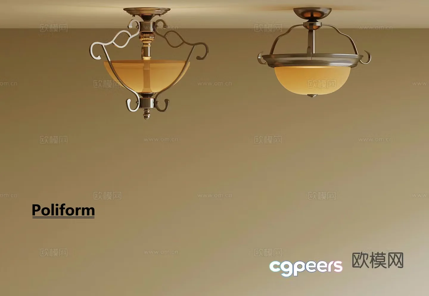 022 Chandelier French Chandelier 3D Model