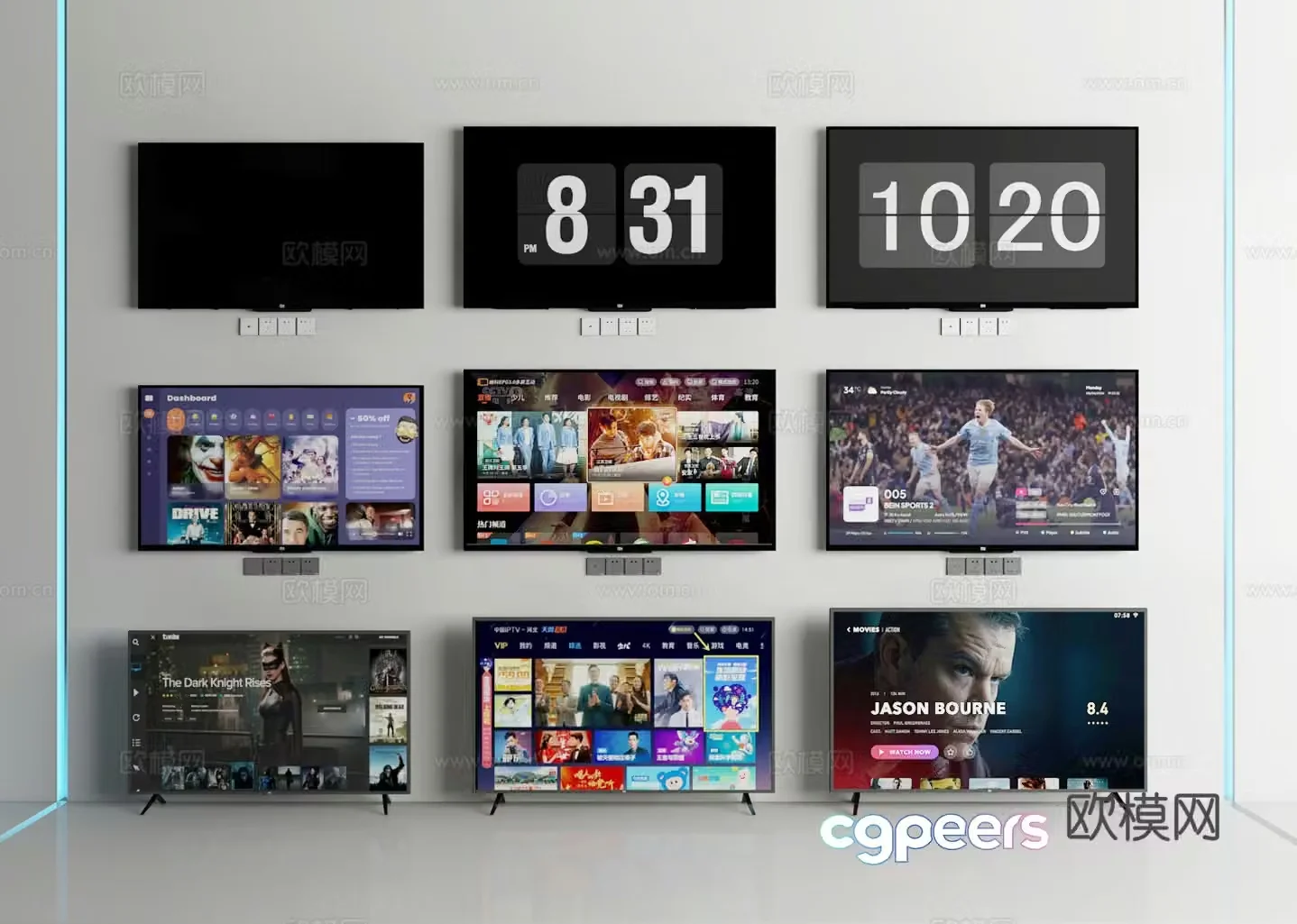 TV 3d model