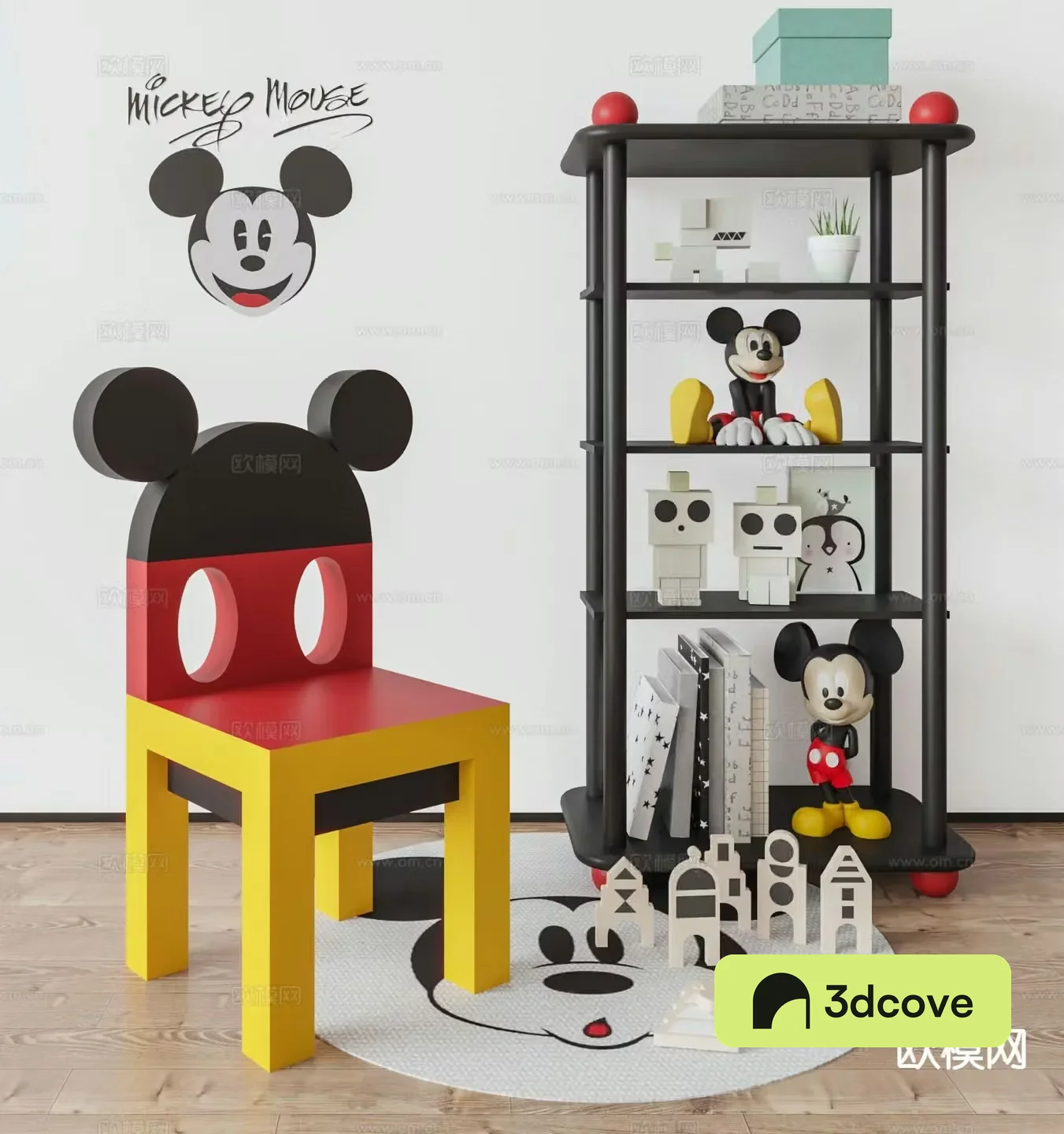 Modern Mickey Chair Children’s Chair
