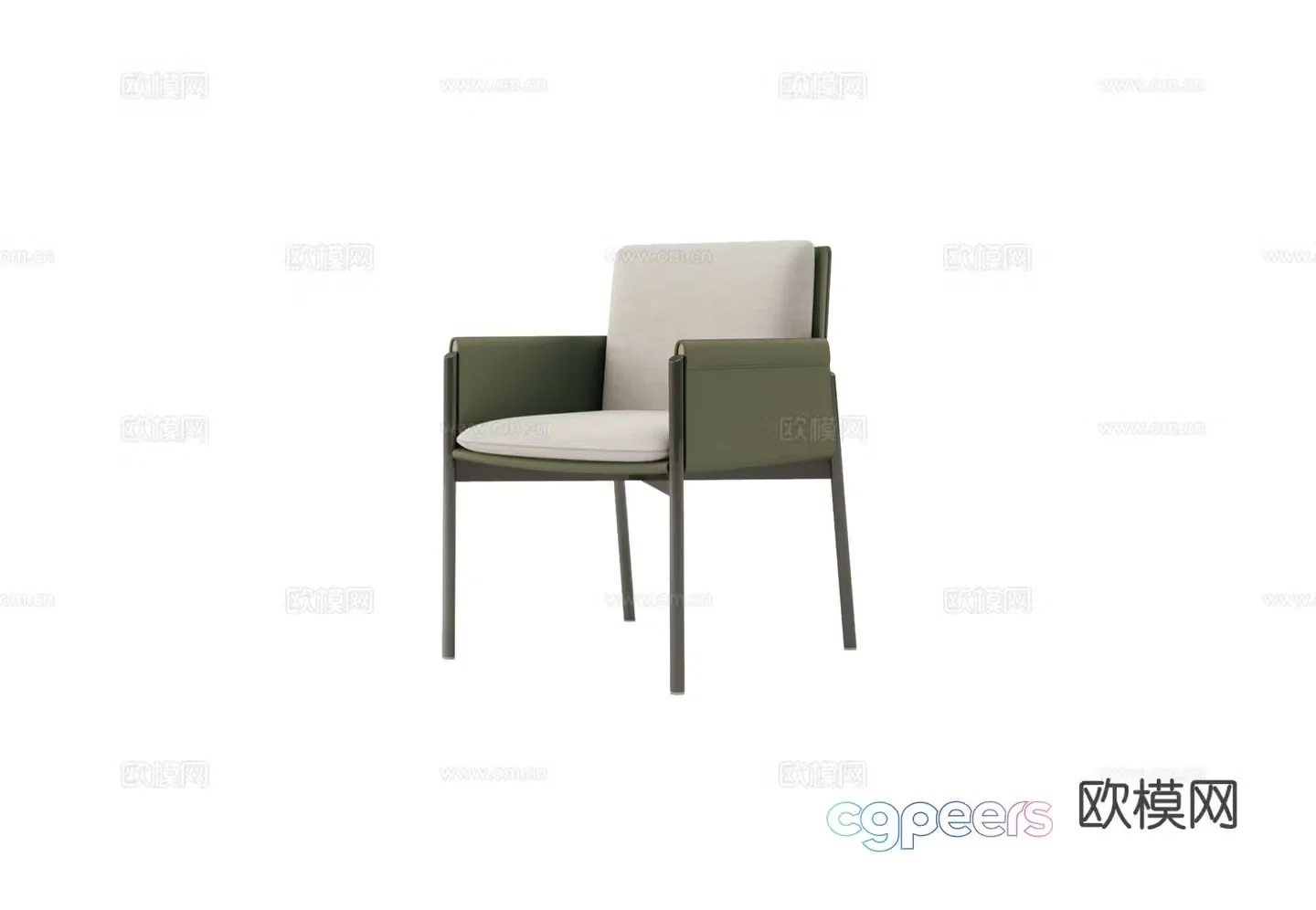 TURRI ZENIT Dining Chair 3D Model