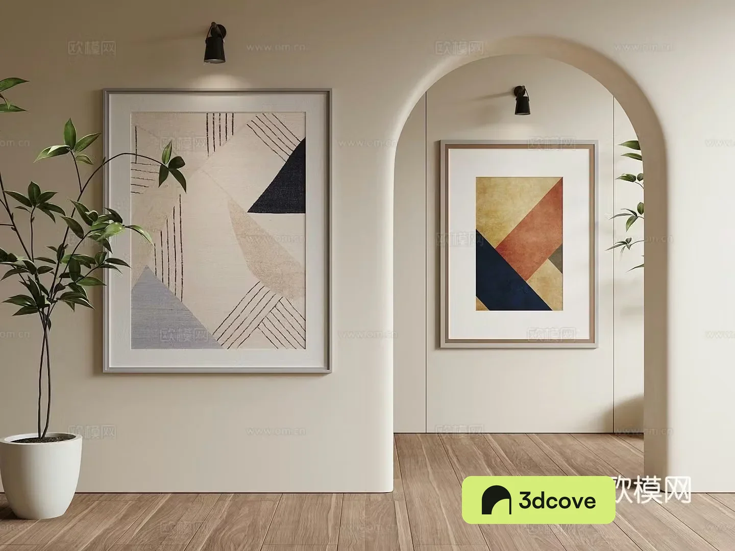 Modern decorative painting abstract painting hanging painting