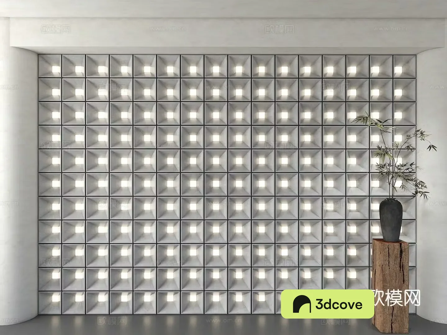 Internet celebrity background wall modern background wall modeling background wall cement brick background wall decorative background wall